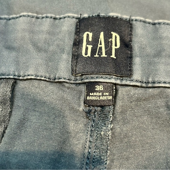 GAP Men's Blue Shorts Size 36 - Picture 5 of 6